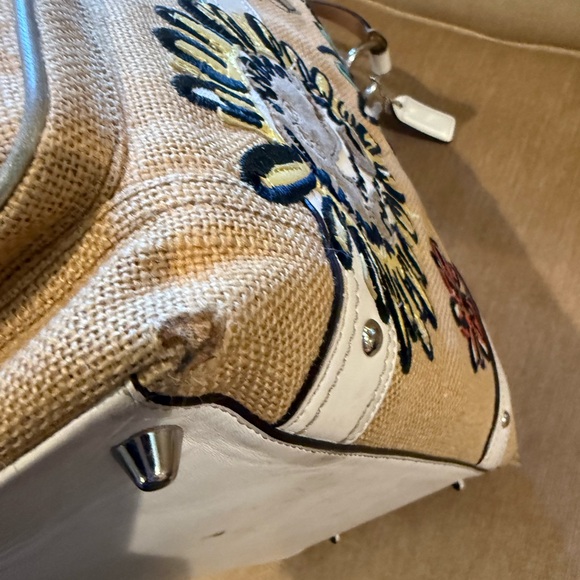 Coach vintage summer bag, flowers/bees - Picture 11 of 16
